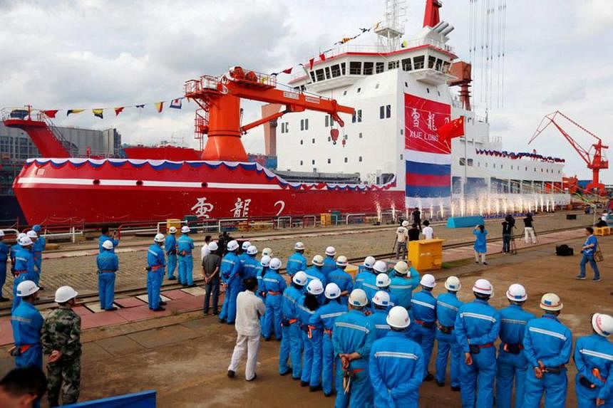 China Sends Flotilla of Research Vessels to Complete Antarctic Station