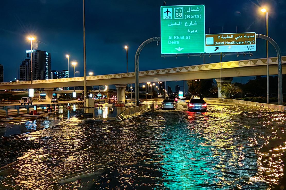 Dubai Drenched: Flash Floods Inundate City, Transforming Airport into Waterworld